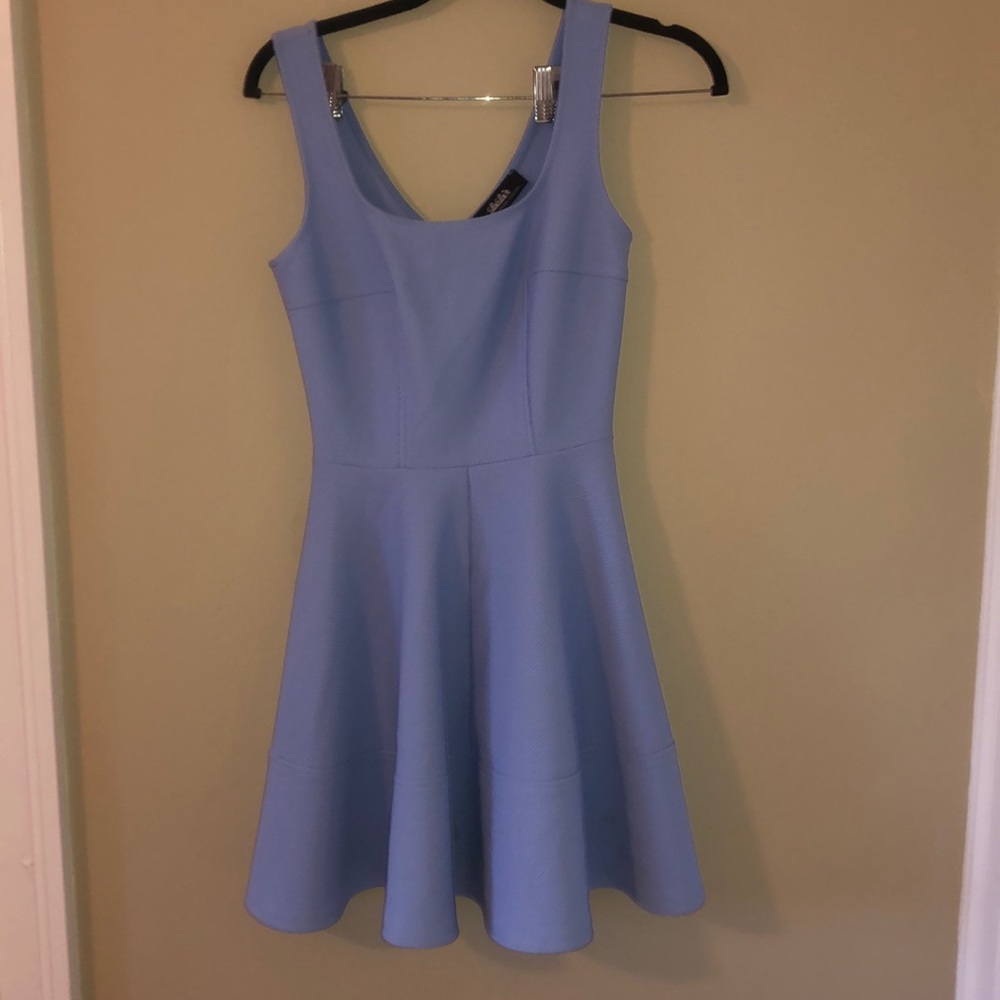 Lulu’s periwinkle skater dress